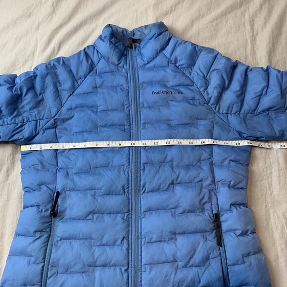 Peak Performance Argon Light Polyester ALPINE MOUNTAIN Jacket SIZE M Baby blue - Picture 11 of 13